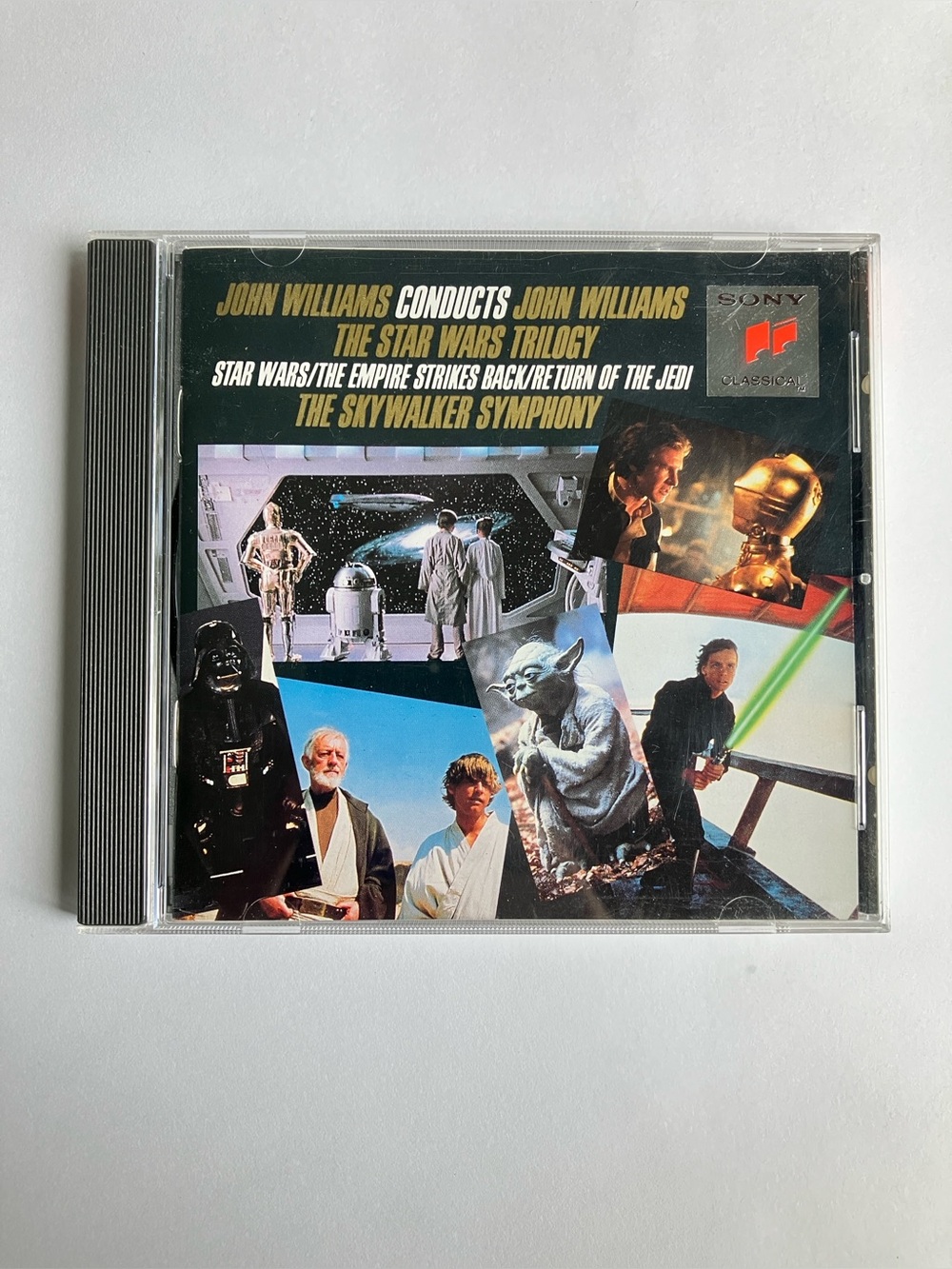 STAR WARS TRILOGY CD Skywalker Symphony John Williams Soundtrack Untested